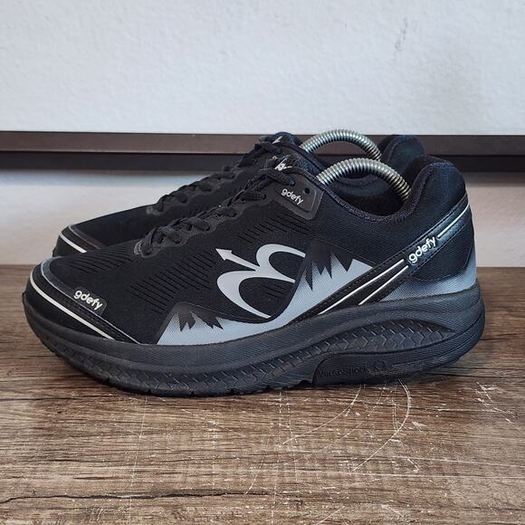 Gravity Defyer Shoes - Gravity Defyer Mighty Walk Women's Athletic Walking Shoes Sneakers Size 10 Black